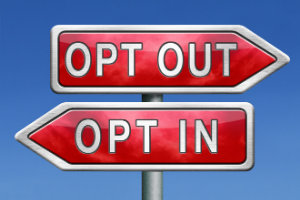 opt in out website news