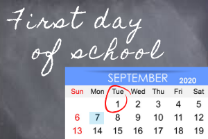 First Day of School