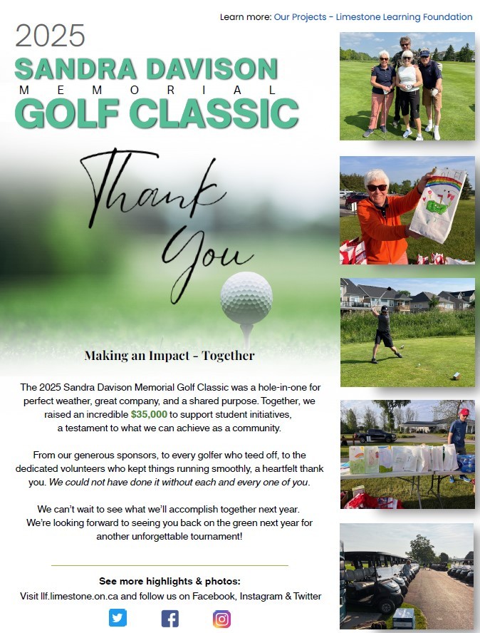 2025 Sandra Davidson Memorial Golf Classic