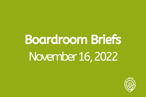 Boardroom Briefs Nov 2022