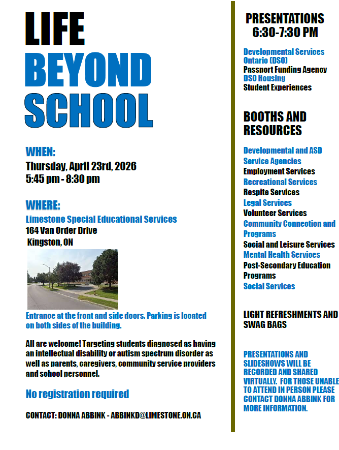 Life Beyond School Event